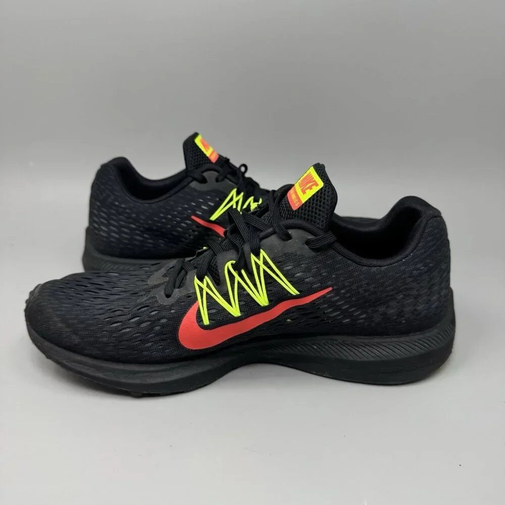 Nike Mens Zoom Winflo 5 AA7406-004 Black Running Shoes Sneakers Size 9.5